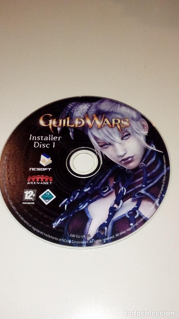 Videojuegos y consolas: C-011820 PC CD-ROM SOLO CD DISC 1 GUILD WARS - Foto 1