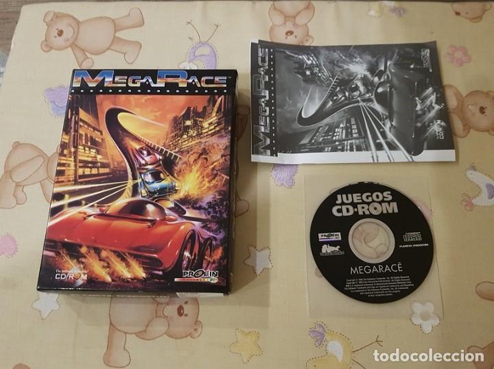 Videojuegos y consolas: JUEGO PC CD-ROM MEGARACE  COMPLETO - Foto 1