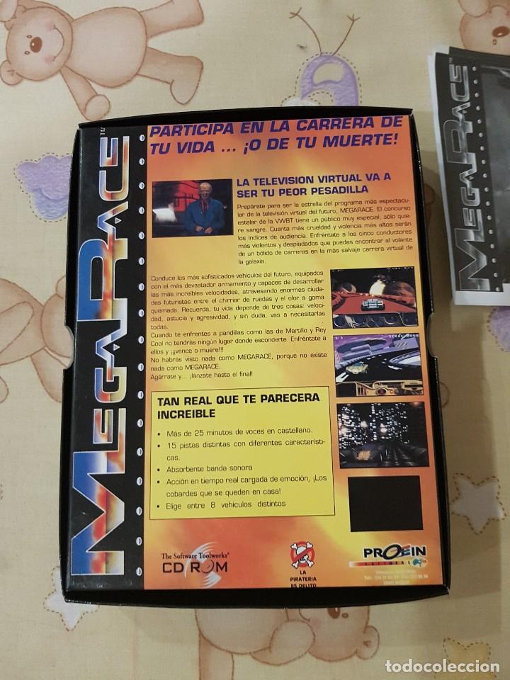 Videojuegos y consolas: JUEGO PC CD-ROM MEGARACE  COMPLETO - Foto 2