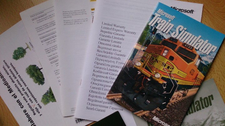 Videojuegos y consolas: Juego PC Microsoft Train Simulator Simulador Tren a&ntilde;o 2001 - Foto 7