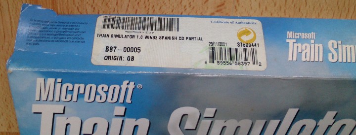 Videojuegos y consolas: Juego PC Microsoft Train Simulator Simulador Tren a&ntilde;o 2001 - Foto 8