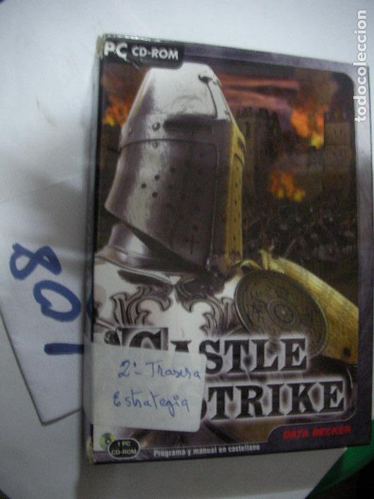 Videojuegos y consolas: ANTIGUO JUEGO PARA PC - CASTLE STRIKE - Foto 1