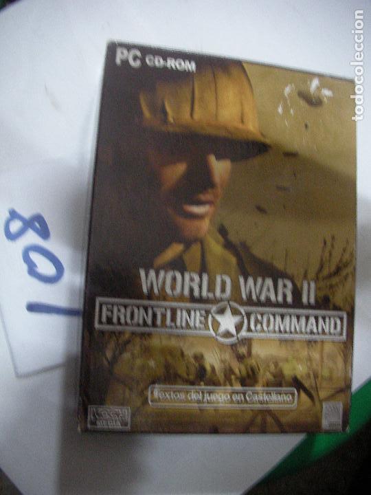 Videojuegos y consolas: ANTIGUO JUEGO PARA PC - WORLD WAR II - Foto 1