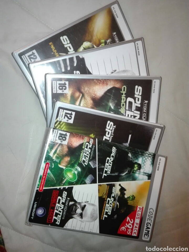 Videojuegos y consolas: JUEGOS PARA PC. SPLINTER CELL. PACK 4 CD. Para PC. - Foto 2