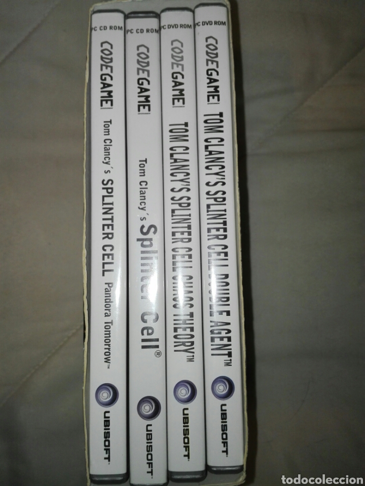 Videojuegos y consolas: JUEGOS PARA PC. SPLINTER CELL. PACK 4 CD. Para PC. - Foto 8