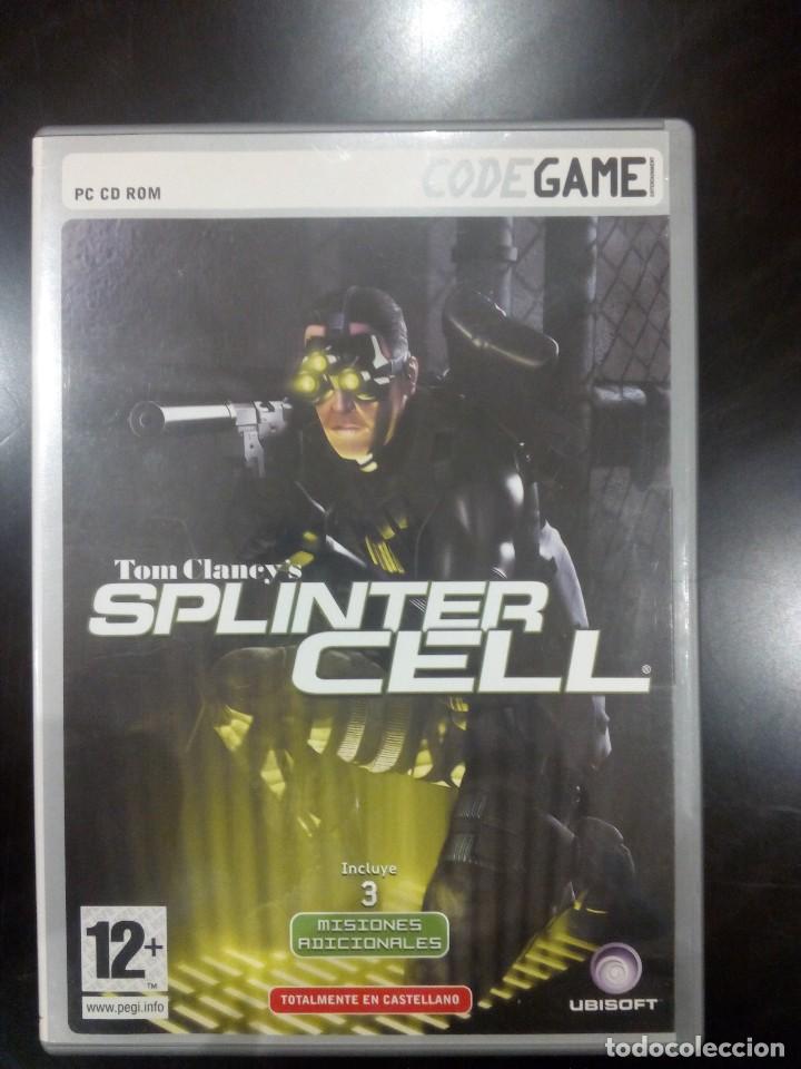 Videojuegos y consolas: SPLINTER CELL -TOM CLANCYS- JUEGO PARA PC, DVD ROM - Foto 1