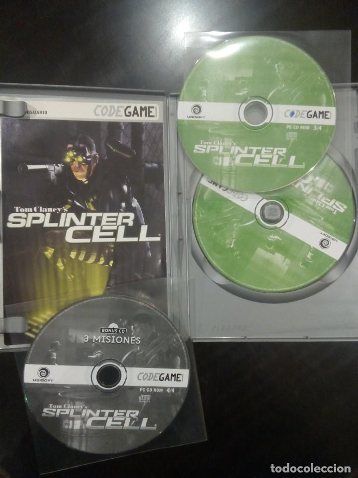 Videojuegos y consolas: SPLINTER CELL -TOM CLANCYS- JUEGO PARA PC, DVD ROM - Foto 2