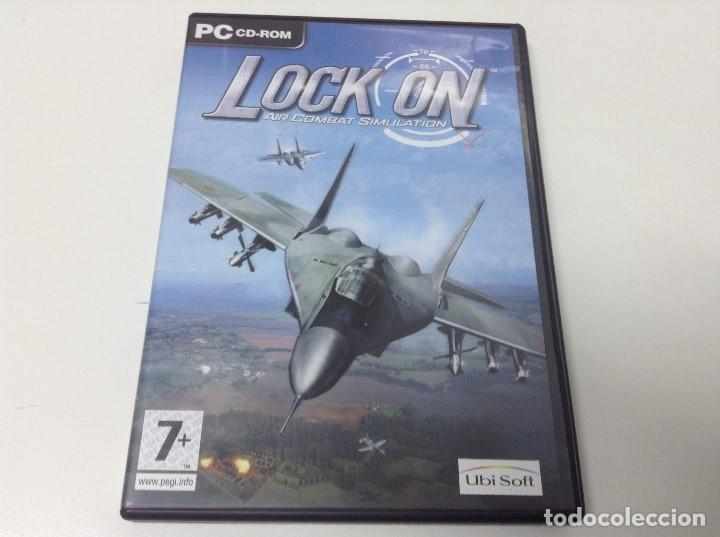 Videojuegos y consolas: LOCK ON AIR COMBAT SIMULATION - Foto 1