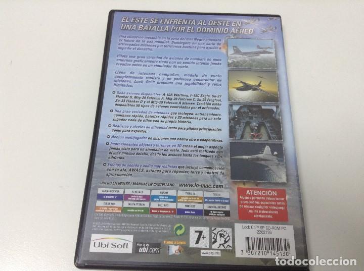 Videojuegos y consolas: LOCK ON AIR COMBAT SIMULATION - Foto 2