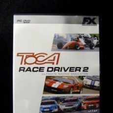 Videojuegos y Consolas: TOCA RACE DRIVER 2. JUEGO FX, PARA PC DVD. COMPLETO. COMPLETAMENTE EN CASTELLANO. Lote 112384303