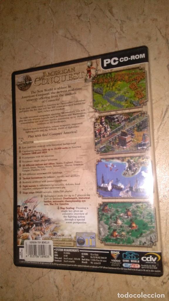 Videojuegos y consolas: Pc american conquest - Foto 3