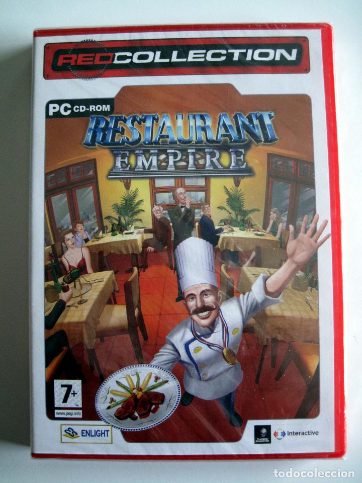 Videojuegos y consolas: RESTAURANT EMPIRE &bull; PC CD-ROM (Nuevo precintado) - Foto 1