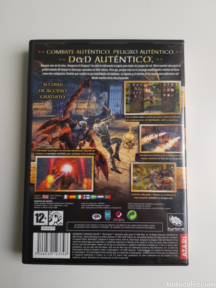 Videojuegos y consolas: Dungeons & Dragons online Stormreach (2 DVDs) - Foto 2