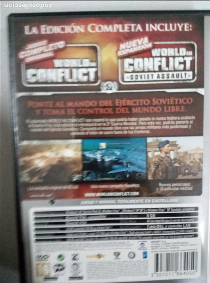 Videojuegos y consolas: World in conflict complete edition - PC - Estrategia - Foto 2