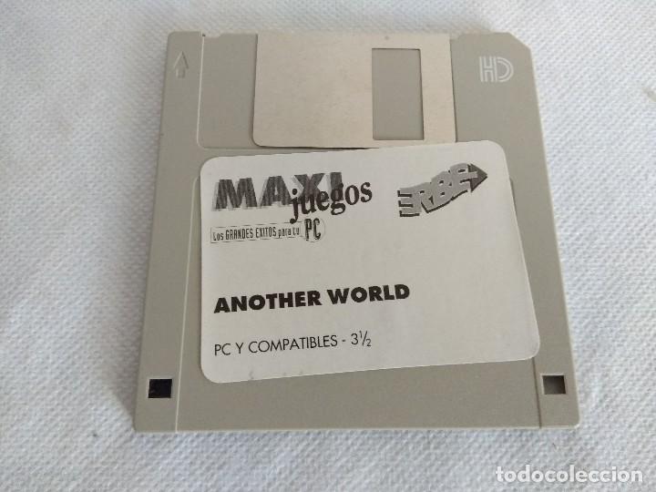 Videojuegos y consolas: JUEGO PC/ANOTHER WORLD/ERBE. - Foto 1