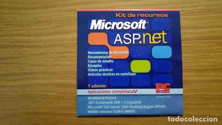 Videojuegos y consolas: CD ROM Microsoft ASP.net - PCACTUAL 2003 - Foto 1
