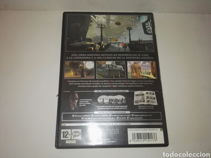 Videojuegos y consolas: The longest journey pc cd-rom fx interactive pal Spain/Espa&ntilde;a - Foto 2