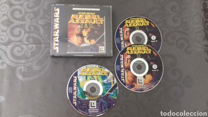 Videojuegos y consolas: Star wars rebel assault I & II PC - Foto 1