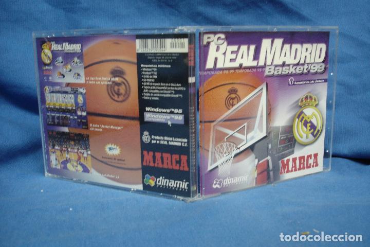 Videojuegos y consolas: - PC REAL MADRID BASKET &acute;99 - DINAMIC/ MARCA 1998 - Foto 1