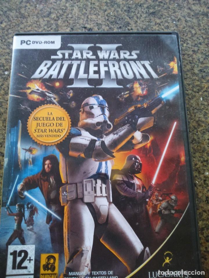 Videojuegos y consolas: JUEGO PC -- STAR WARS II -- BATTLEFRONT -- - Foto 1