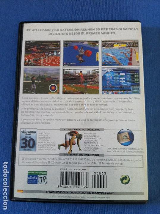 Videojuegos y consolas: ATLETISMO EDICION DE ORO PC - Foto 2