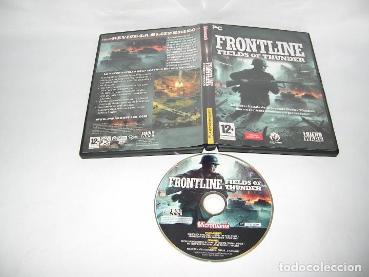 Videojuegos y consolas: frontline fields of thunder pc dvd rom - Foto 1