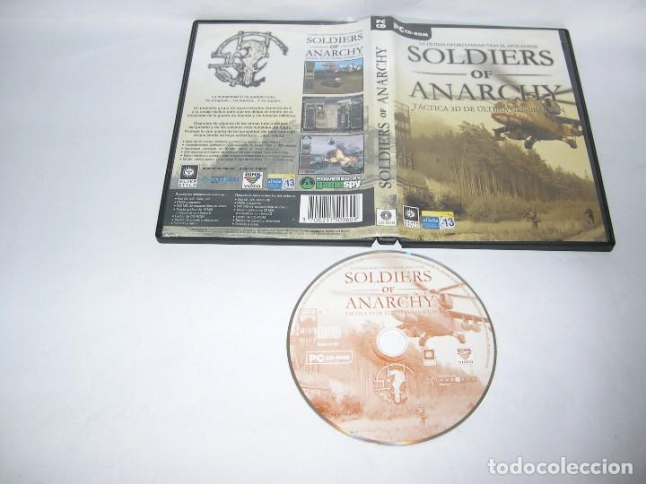 Videojuegos y consolas: soldiers of anarchy pc cd rom - Foto 1
