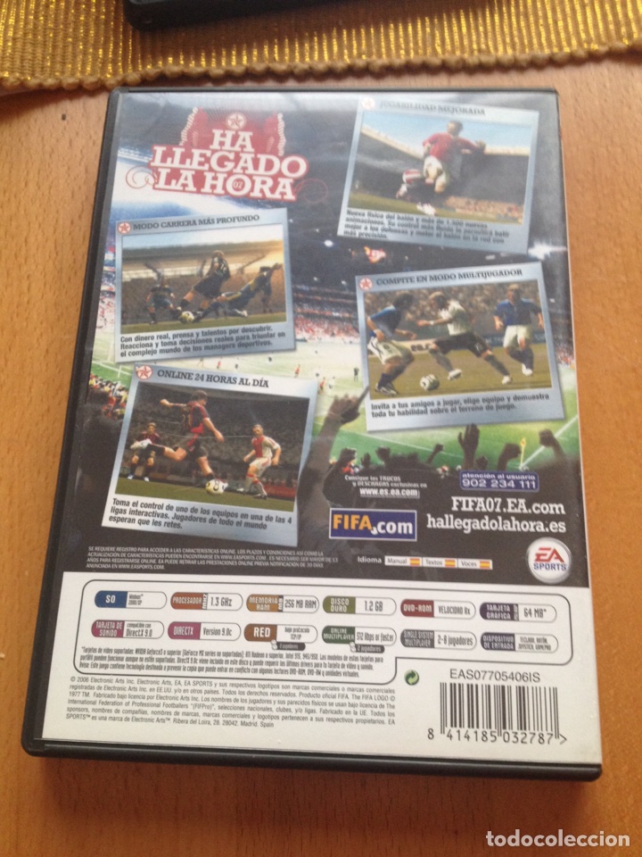 Videojuegos y consolas: JuegoPC/DVD ROM FIFA 07 - Foto 4