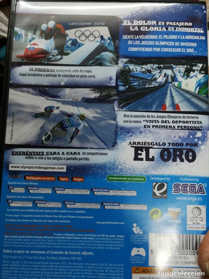 Videojuegos y consolas: JUEGO PC VANCOUVER 2010 DVD - Foto 2