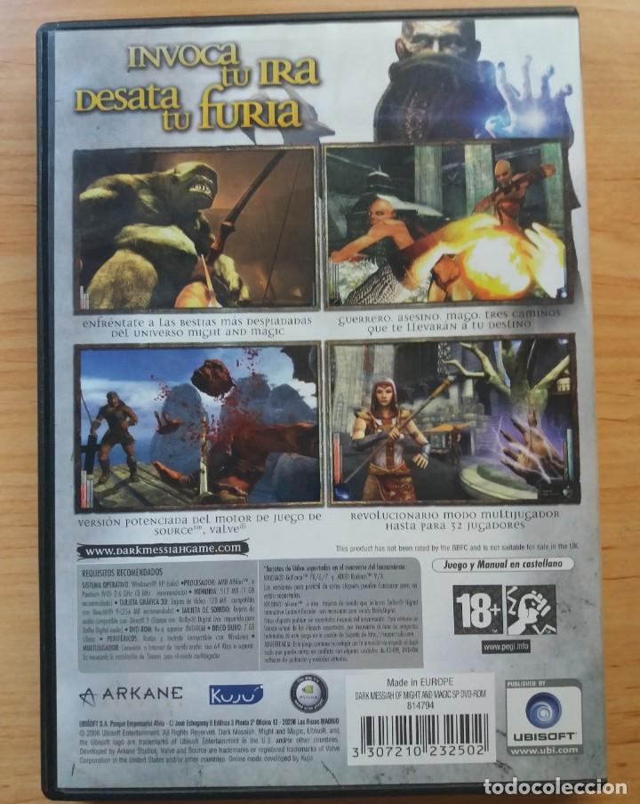 Videojuegos y consolas: Dark Messiah Might and Magic - Juego PC - Espa&ntilde;ol - Foto 2