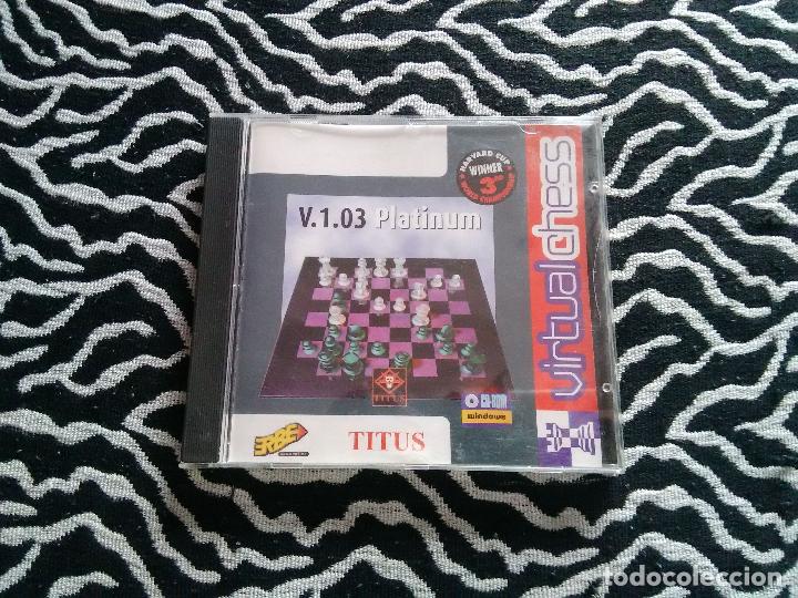 Videojuegos y consolas: PC CD-ROM VIRTUAL CHESS - JUEGO DE AJEDREZ - Foto 1
