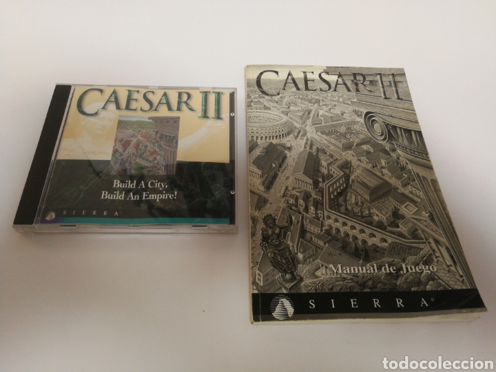 Videojuegos y consolas: Cesar ii juego pc caja grande 1995 - Foto 3