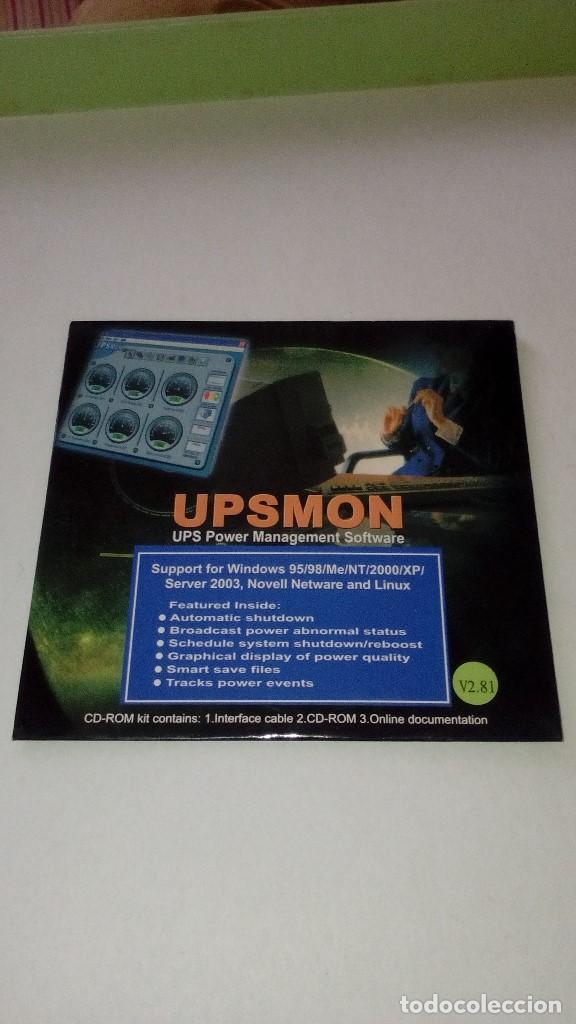 Videojuegos y consolas: cd-6489 PC CDROM UPSMON - Foto 1