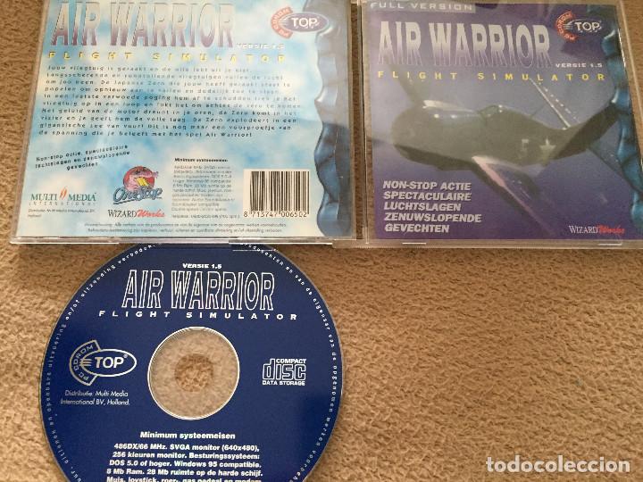 Videojuegos y consolas: AIR WARRIOR FLIGHT SIMULATOR FULL VERSION PC CD ROM JUEGO KREATEN - Foto 1