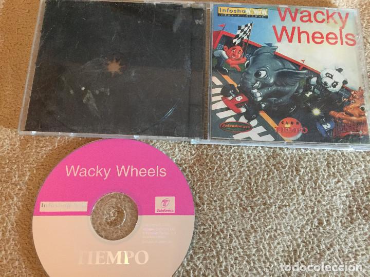 Videojuegos y consolas: WACKY WHEELS CD ROM PC KREATEN - Foto 1