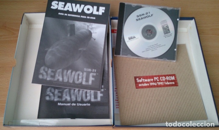 Videojuegos y consolas: Juego PC Seawolf a&ntilde;o 1994 - Foto 2