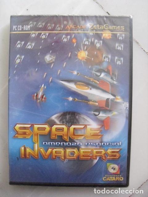 Videojuegos y consolas: JUEGO PC CD-ROM SPACE INVADERS. ARCADE ZETAGAMES. PRECINTADO. - Foto 1