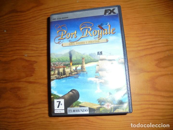 Videojuegos y consolas: PORT  ROYALE : ORO, PODER Y PIRATAS. PC. CD-ROM. FX. EN ESPA&Ntilde;OL. EL MUNDO - Foto 1