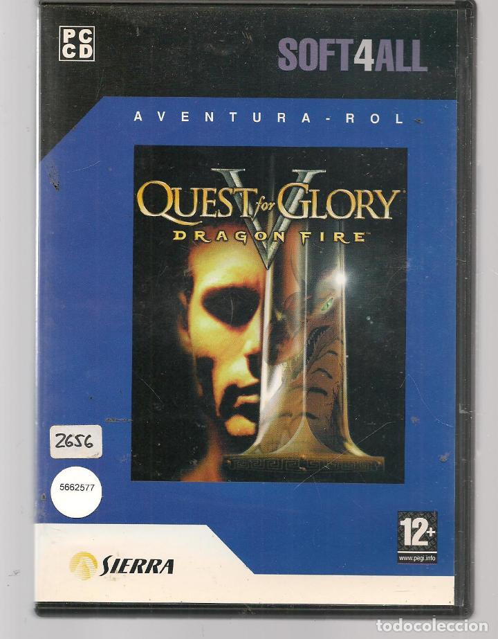 Videojuegos y consolas: PC. QUEST FOR GLORY. DRAGON FIRE.  (RF.MA) ST/C74 - Foto 1