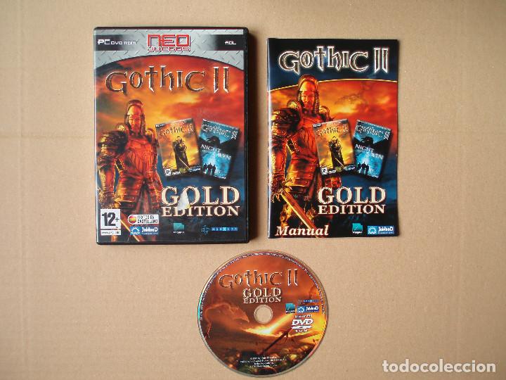 Videojuegos y consolas: GOTHIC II - GOLD EDITION - JUEGO PARA PC - COMPLETO - Foto 1