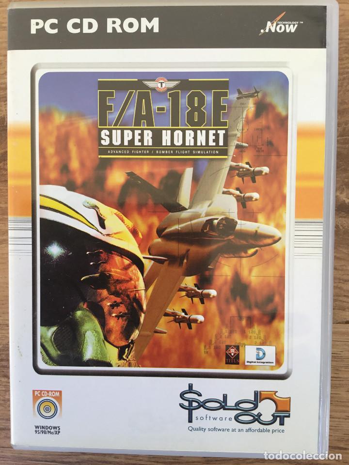 Videojuegos y consolas: F/A -18 E Super Hornet ( Juego CD-ROM Para PC ) - Foto 1
