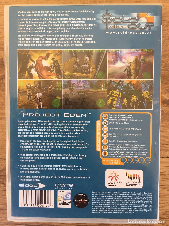 Videojuegos y consolas: Project EDEN ( Juego CD-ROM Para PC ) - Foto 2
