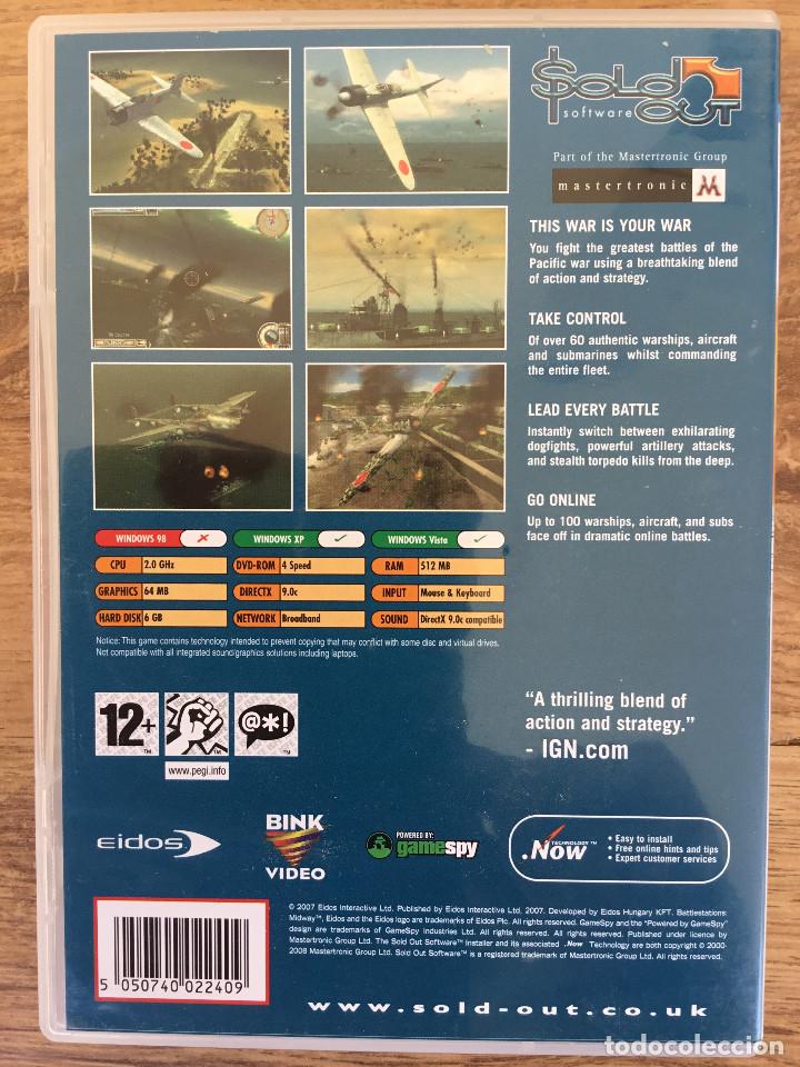 Videojuegos y consolas: Battlestations - MIDWAY ( Juego CD-ROM Para PC ) - Foto 2
