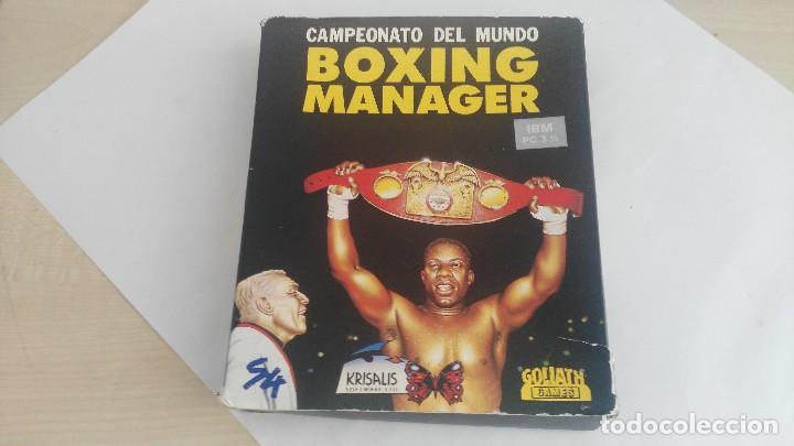 Videojuegos y consolas: JUEGO PC  BOXING MANAGER  PC ANTIGUA DISKETE - Foto 1