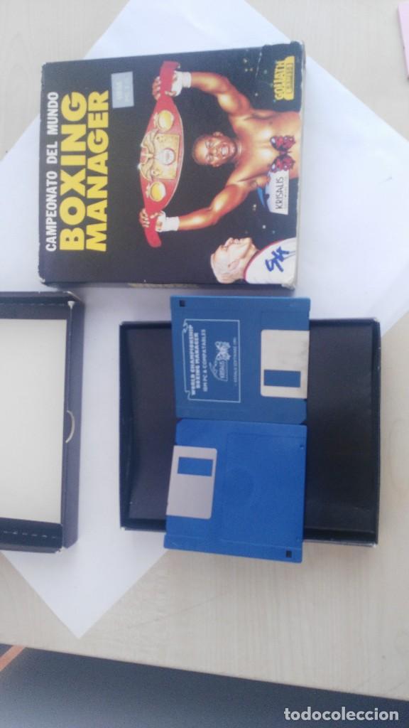 Videojuegos y consolas: JUEGO PC  BOXING MANAGER  PC ANTIGUA DISKETE - Foto 2