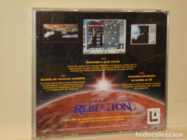 Videojuegos y consolas: STAR WARS REBELLION PC CD - LUCAS ARTS - Foto 2