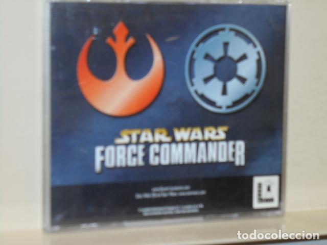 Videojuegos y consolas: STAR WARS FORCE COMMANDER PC CD - LUCAS ARTS - Foto 2