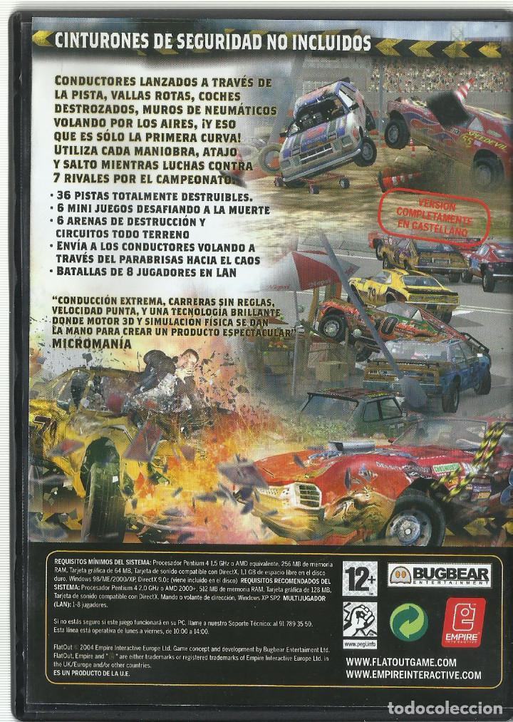 Videojuegos y consolas: FlatOut 2010 PC carrera de coches - Foto 2