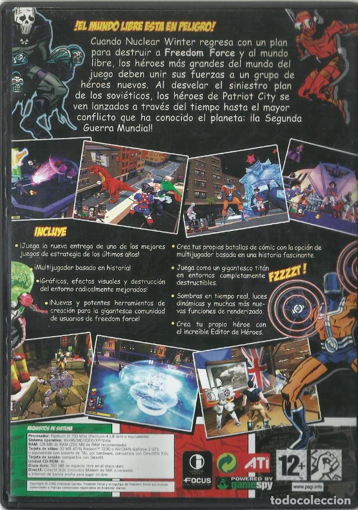 Videojuegos y consolas: Freedom Force vs The 3rd Reich - Foto 2