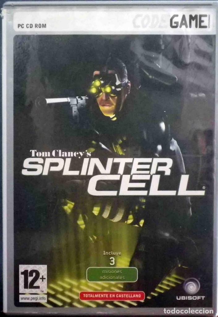 Videojuegos y consolas: CODEGAME: Splinter Cell. Tom Claceys. 4 Discos 9 Misiones + 3 adicionales. Particular, impecable. - Foto 1
